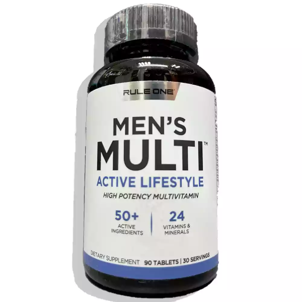 مولتی ویتامین مردانه Rule1 | انرژی، ایمنی، تمرکز | ۹۰ عددی