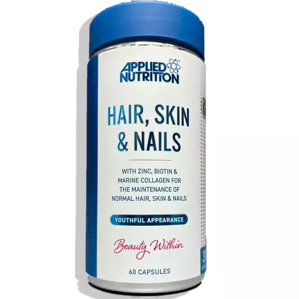 کپسول هیر اسکین و نیلز اپلاید نوتریشن | تقویت مو، پوست و ناخن | ۶۰ عددی