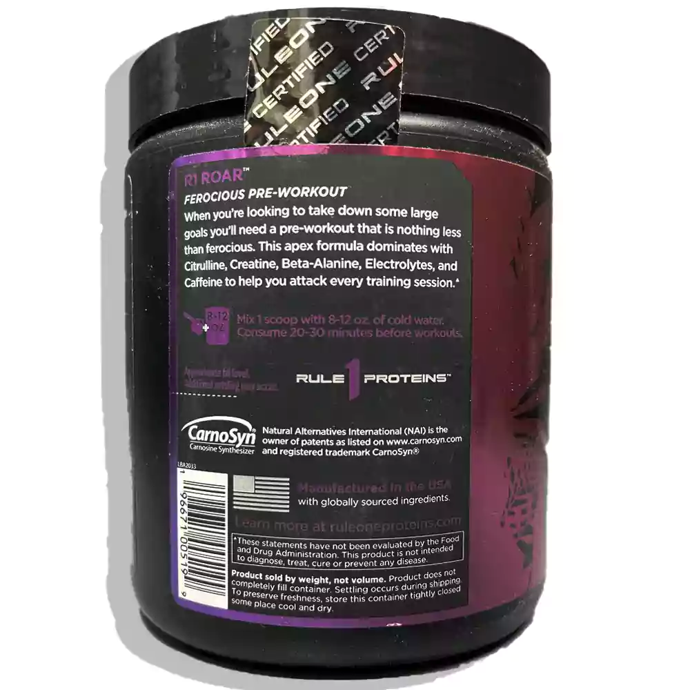 پمپ رول وان R1 ROAR 33 پمپ رول وان R1 ROAR | مکمل قبل تمرین حرفهای
