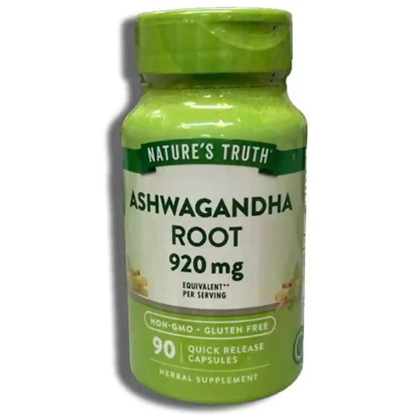 کپسول آشواگاندا نیچورز تروث ۹۲۰ میلی‌گرم