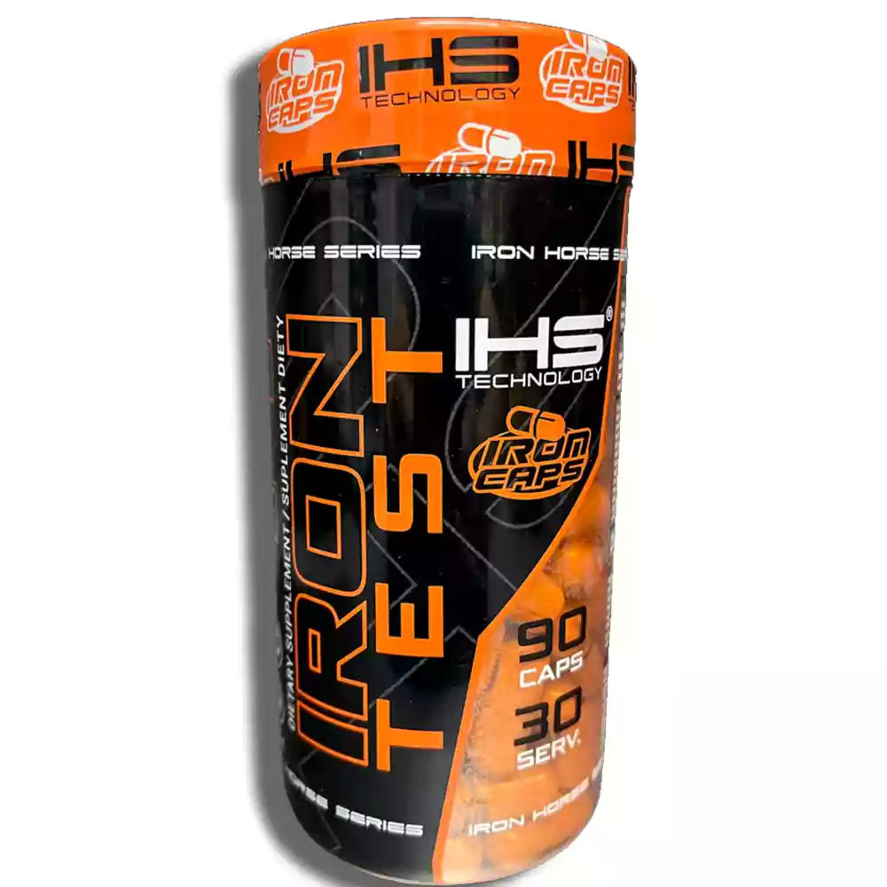 کپسول تستوسترون بوستر ایرون تست آی‌اچ‌اس IHS IRON TEST | مکمل تقویت سطح تستوسترون و قدرت عضلانی