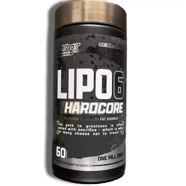 چربی سوز لیپو سیکس هاردکور ناترکس | Nutrex Lipo-6 Hardcore – کاهش وزن سریع و قدرتمند