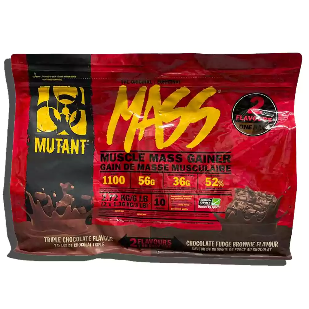 Mutant Mass Gainer دوبل ۲٫۷۲۰ کیلوگرم | گینر عضله با پروتئین ۵۶g