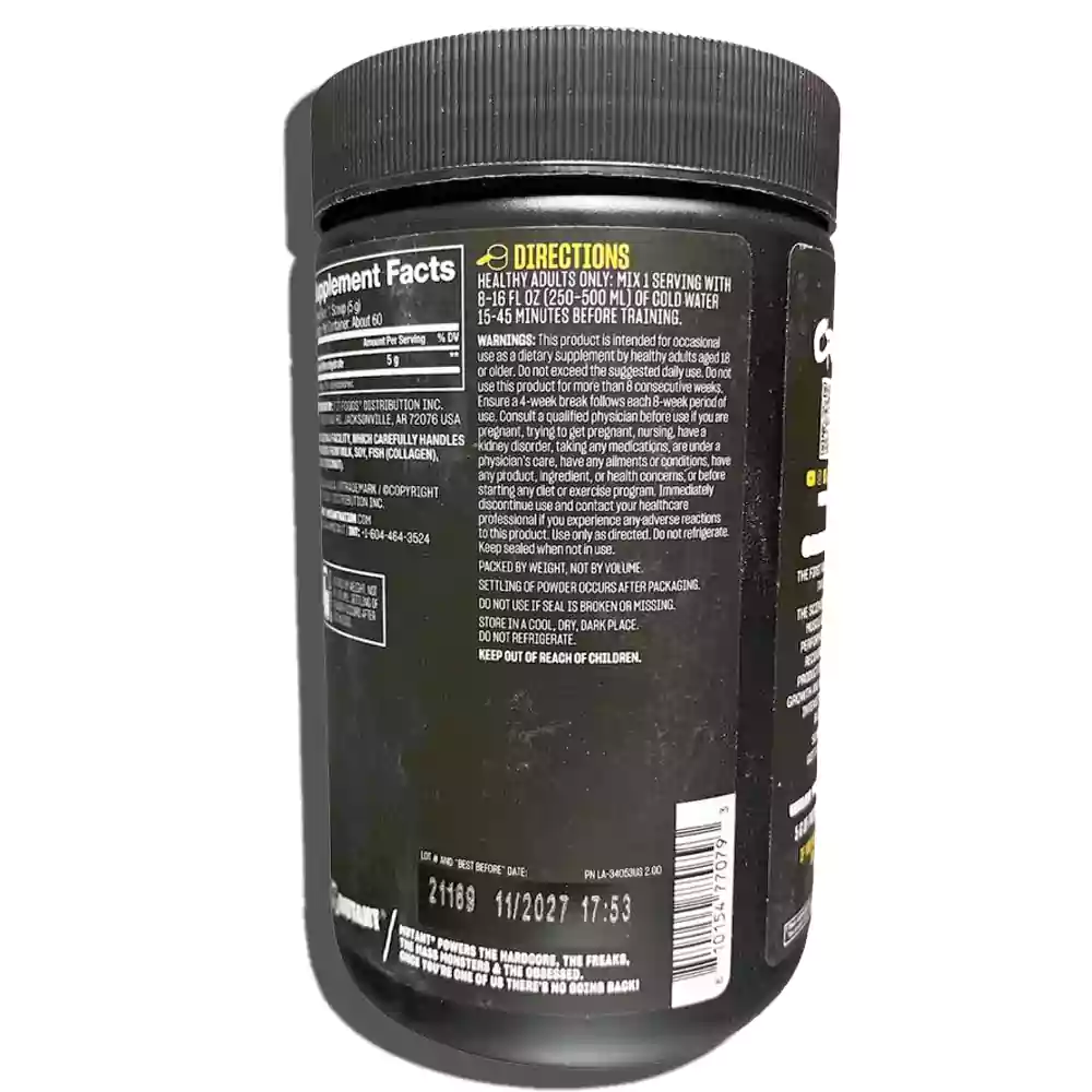 کراتین مونوهیدرات ۳۰۰ گرم موتانت