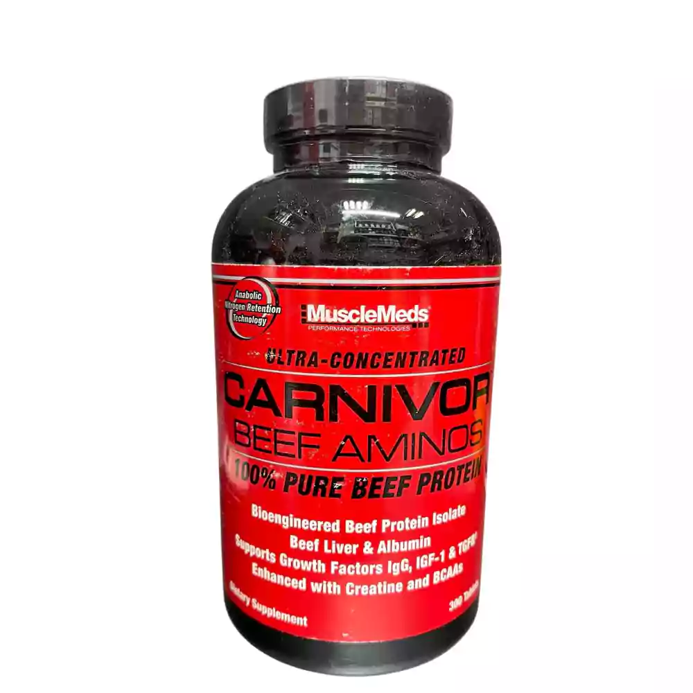 آمینو بیف کارنیور ۳۰۰ عددی ماسل مدز MuscleMeds Carnivor Beef Aminos