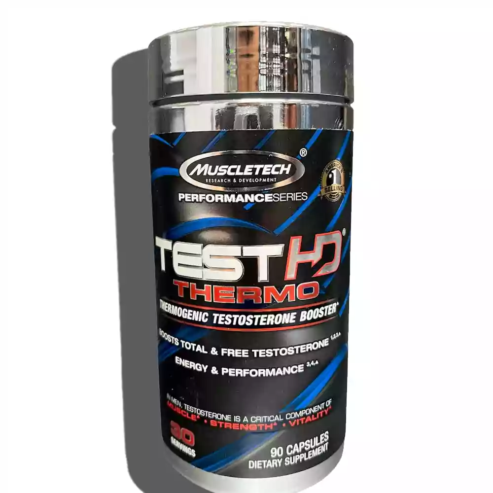 پاراهورمون تست اچ دی ترمو ماسلتک ۹۰ عددی - MuscleTech Test HD Thermo