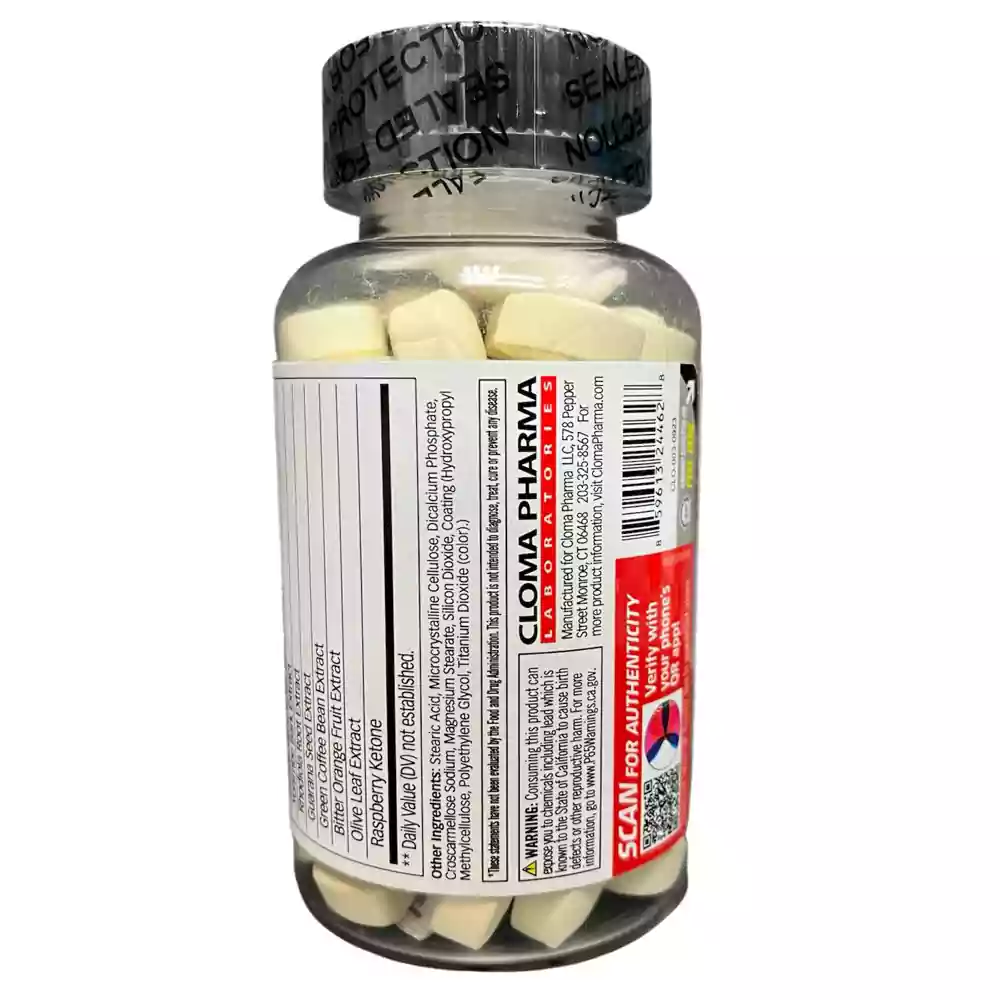 چربی سوز چینا وایت ۱۰۰ تایی کلوما فارما