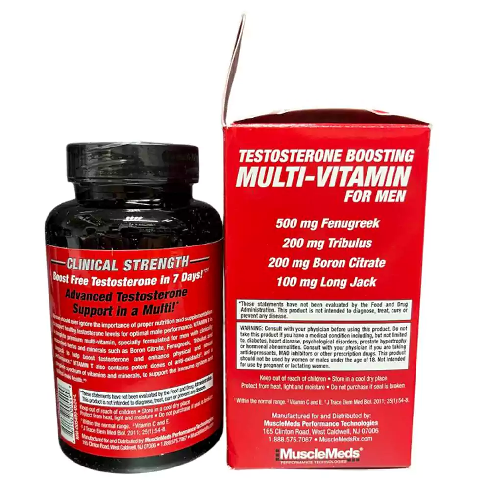 مولتی ویتامین + پاراهورمون ۹۰ عددی ماسل مدز