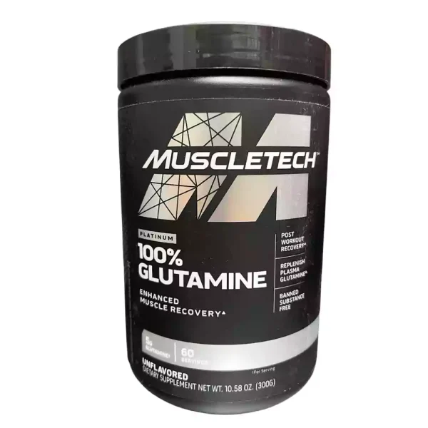 گلوتامین ۳۰۰ گرمی ماسلتک اصل