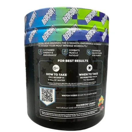 پمپ توتال وار ردکان وان ۴۴۱ گرمی - بسته‌بندی اصلی محصول