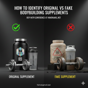 تشخیص اصالت مکمل بدنسازی اصل از  فیک