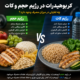 کربوهیدرات در رژیم حجم و کات؛ چه تفاوتی در میزان مصرف وجود دارد؟